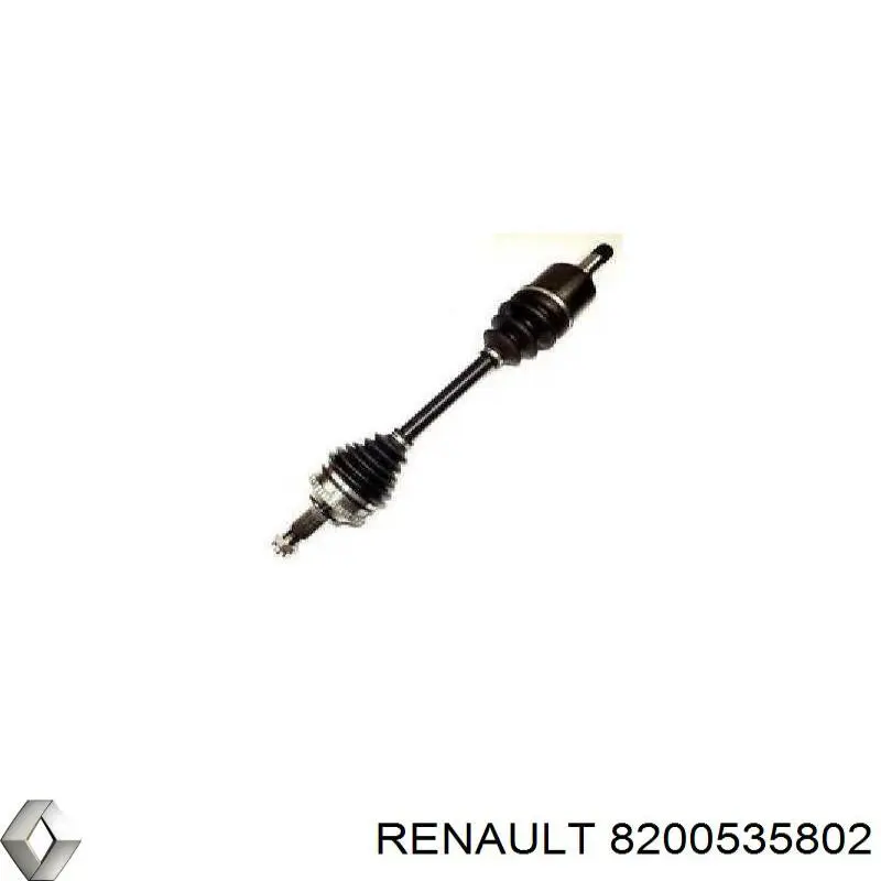 8200535802 Renault (RVI) árbol de transmisión delantero derecho