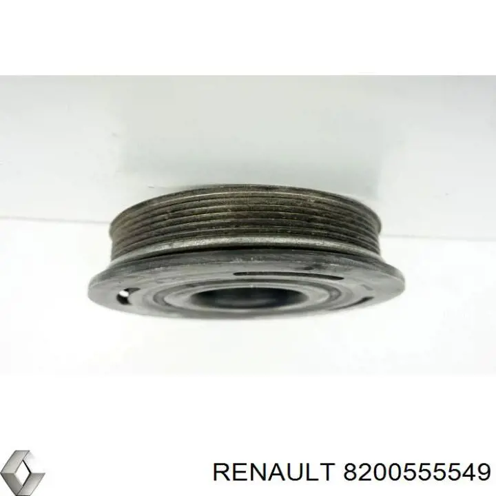 8200555549 Renault (RVI) polea, cigüeñal