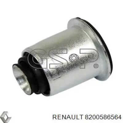 8200586564 Renault (RVI) silentblock de suspensión delantero inferior