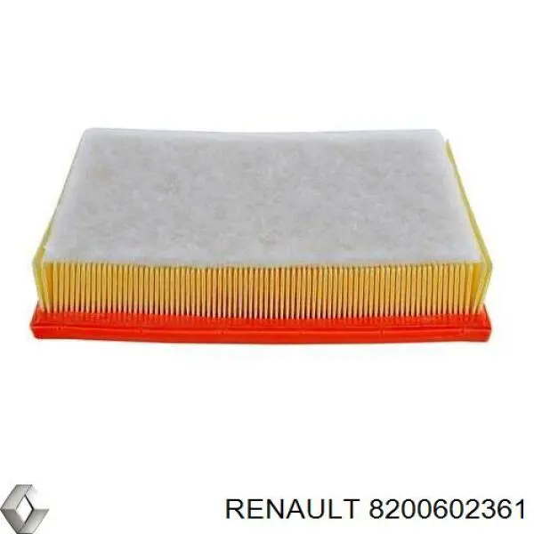 8200602361 Renault (RVI) filtro de aire