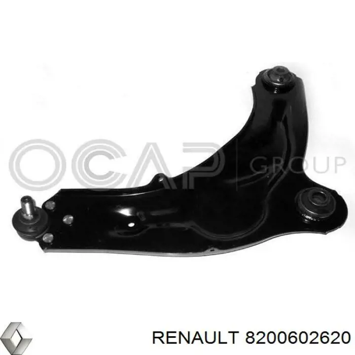 8200602620 Renault (RVI) barra oscilante, suspensión de ruedas delantera, inferior derecha