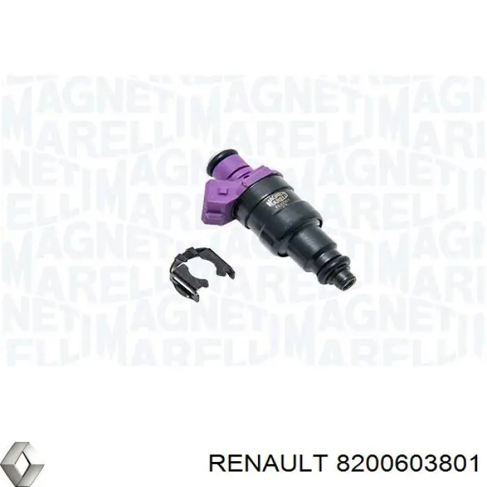 8200603801 Renault (RVI) inyector de combustible