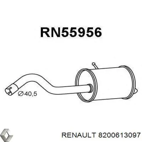 8200613097 Renault (RVI) 