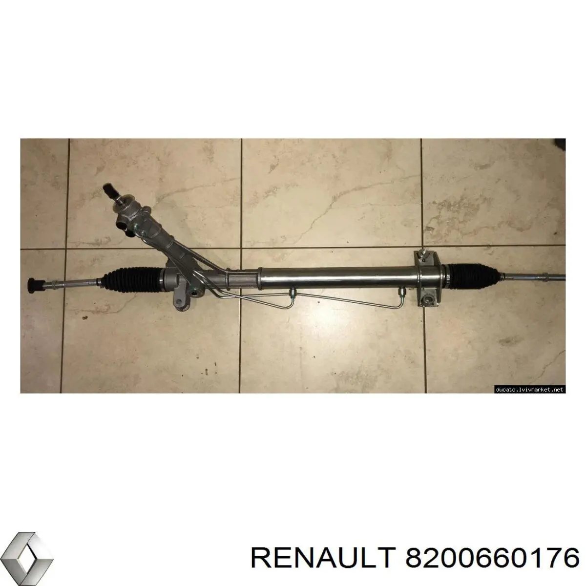 8200660176 Renault (RVI) cremallera de dirección