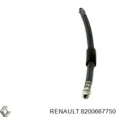 8200667750 Renault (RVI) tubo flexible de frenos trasero