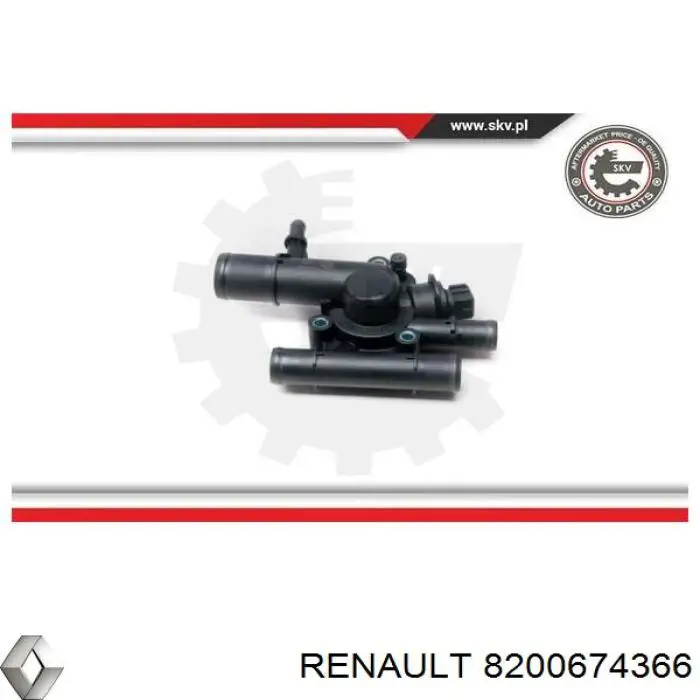 8200674366 Renault (RVI) termostato, refrigerante