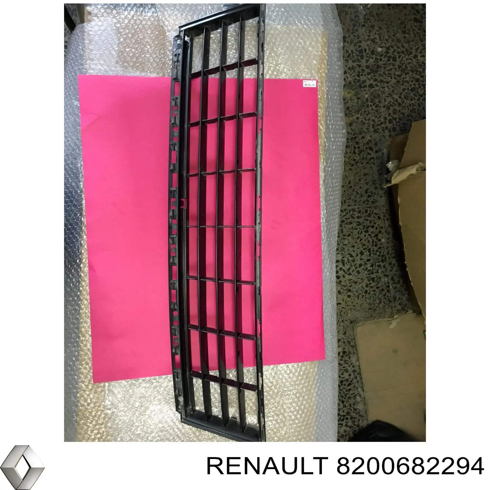  Rejilla de ventilación, parachoques delantero para Renault Clio 3 