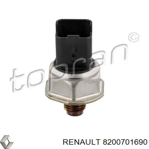 8200701690 Renault (RVI) regulador de presión de combustible, rampa de inyectores