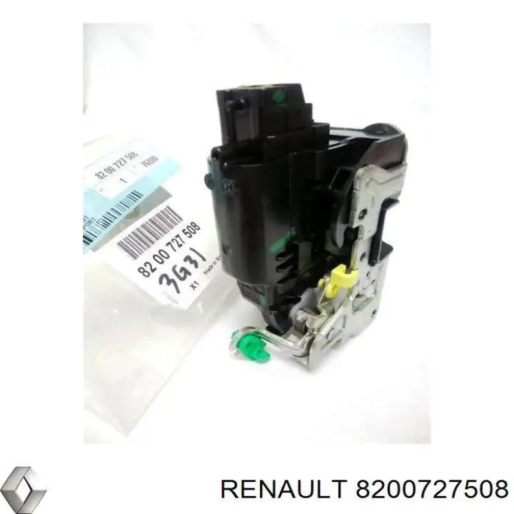 8200727508 Renault (RVI) cerradura de puerta delantera izquierda