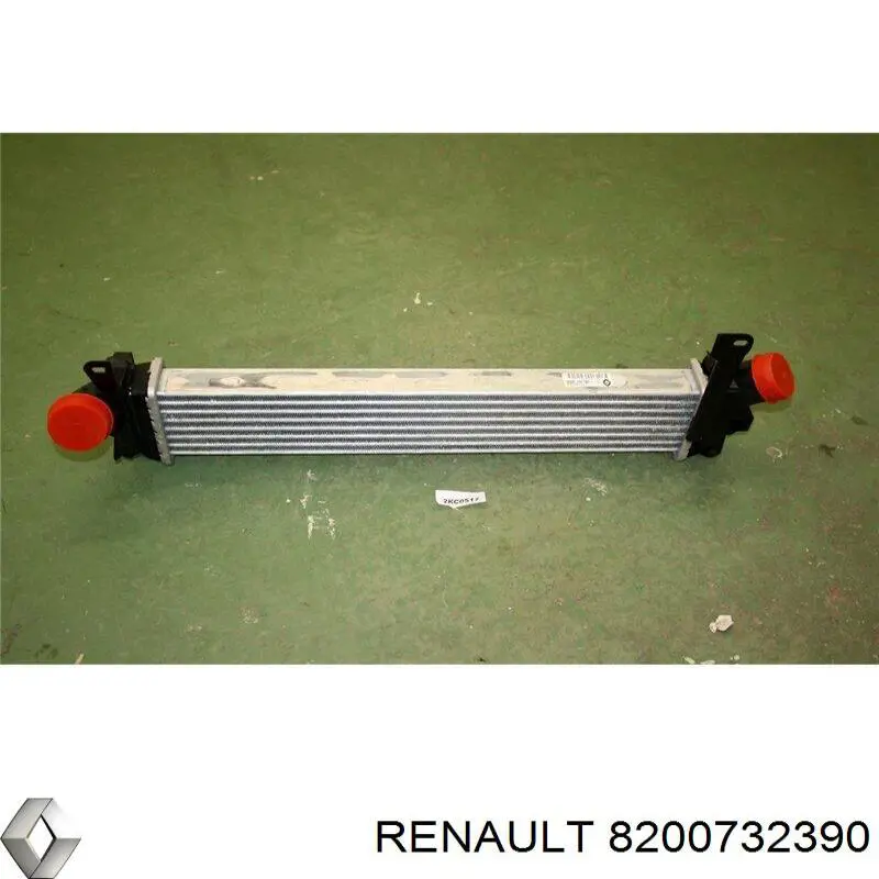 8200732390 Renault (RVI) radiador de aire de admisión