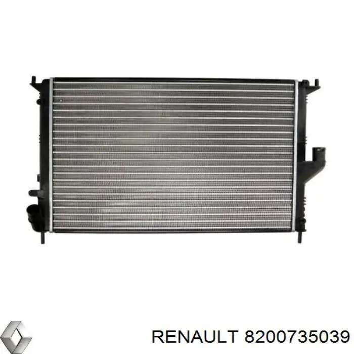 8200735039 Renault (RVI) radiador refrigeración del motor