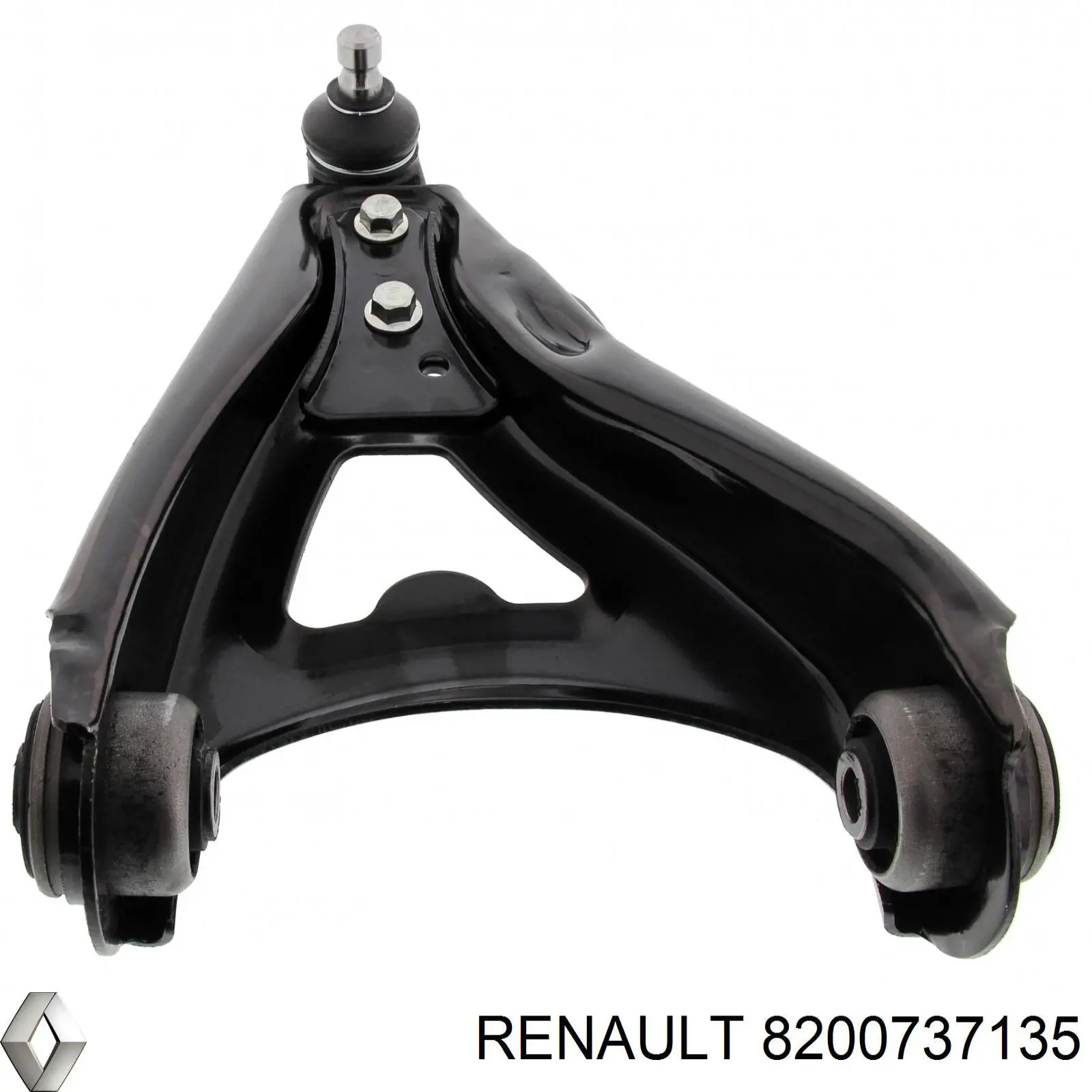 8200737135 Renault (RVI) barra oscilante, suspensión de ruedas delantera, inferior derecha