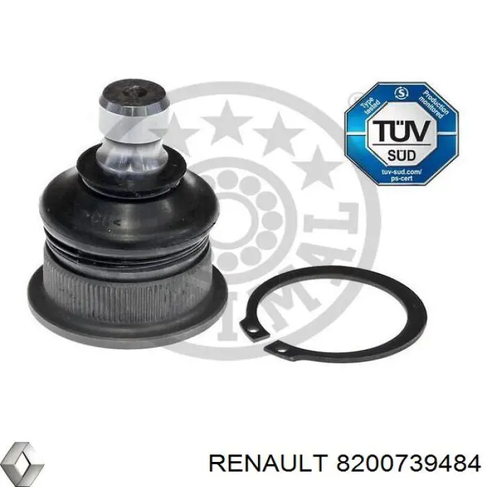 8200739484 Renault (RVI) barra oscilante, suspensión de ruedas delantera, inferior derecha