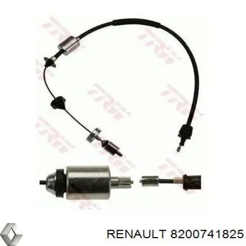 8200741825 Renault (RVI) cable de embrague