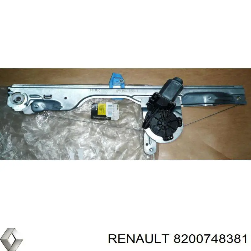 8200748381 Renault (RVI) mecanismo de elevalunas, puerta delantera izquierda