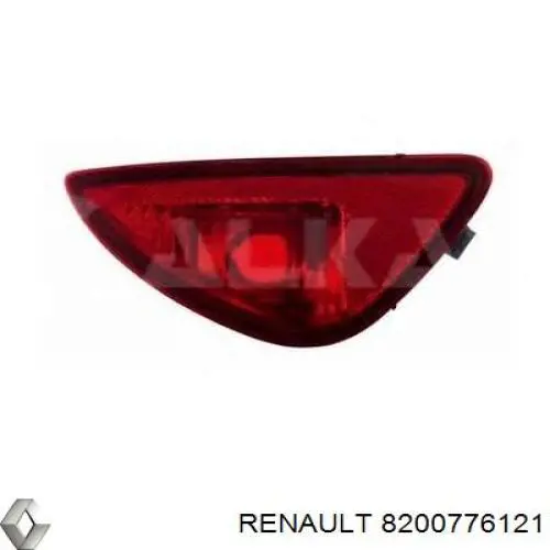 8200776121 Renault (RVI) faro antiniebla trasero derecho