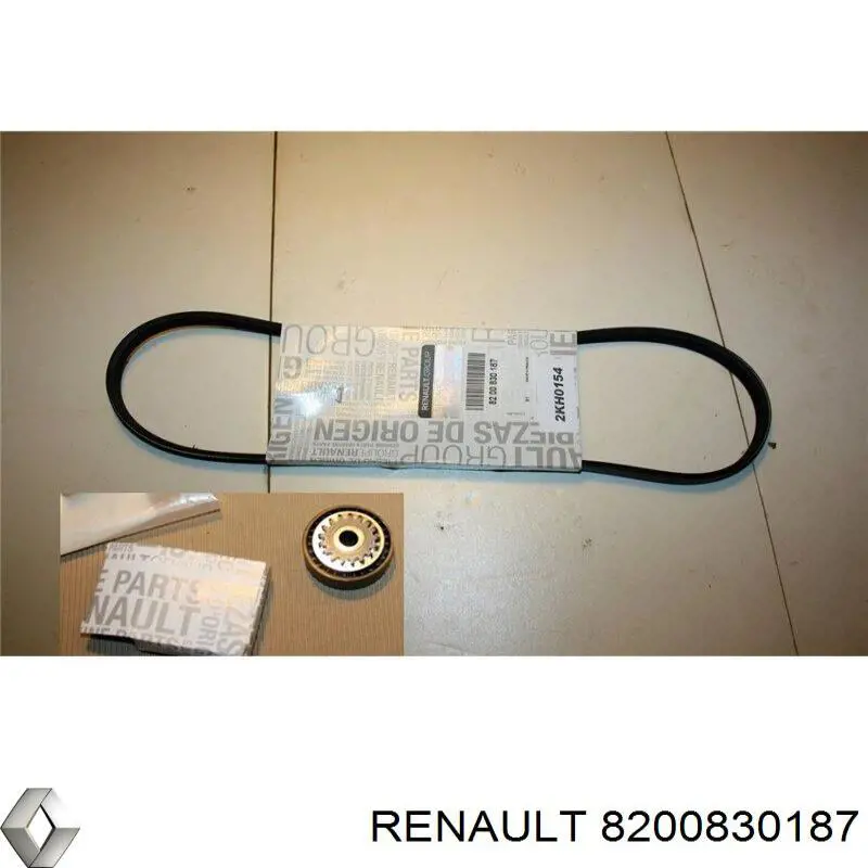 8200830187 Renault (RVI) correa trapezoidal