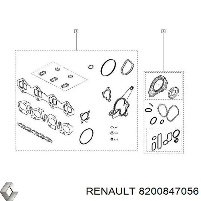  Tapa de sellado para inyectores de combustible para Renault Master 3 