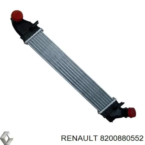 8200880552 Renault (RVI) radiador de aire de admisión