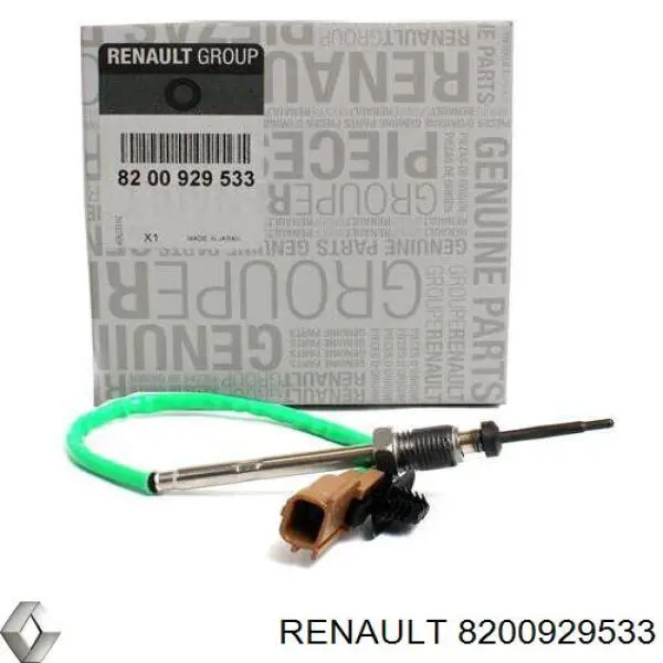 8200929533 Renault (RVI) sensor de temperatura, gas de escape, antes de turbina