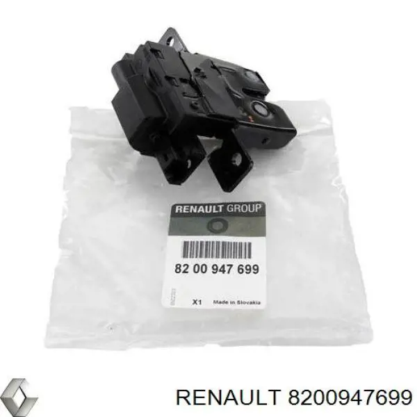 8200947699 Renault (RVI) cerradura de puerta de maletero