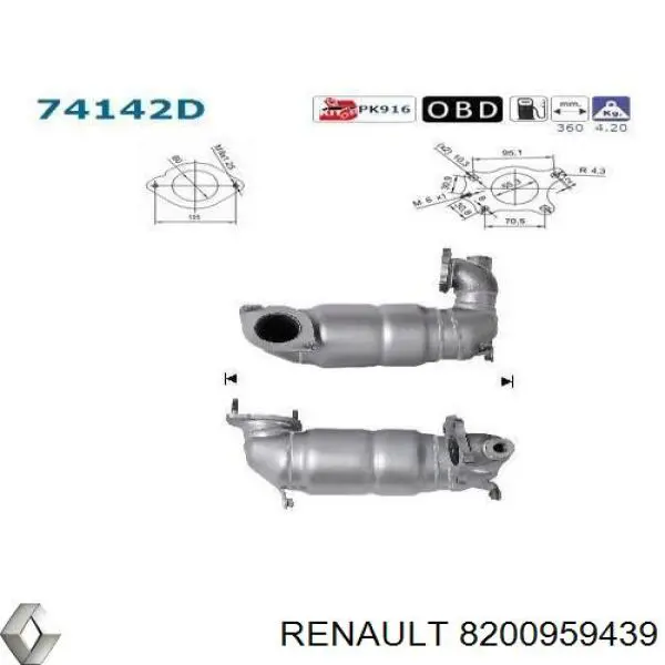 8200672823 Renault (RVI) 