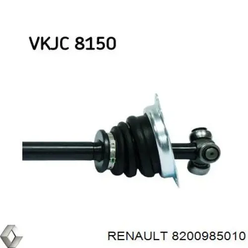 8200985010 Renault (RVI) árbol de transmisión delantero izquierdo