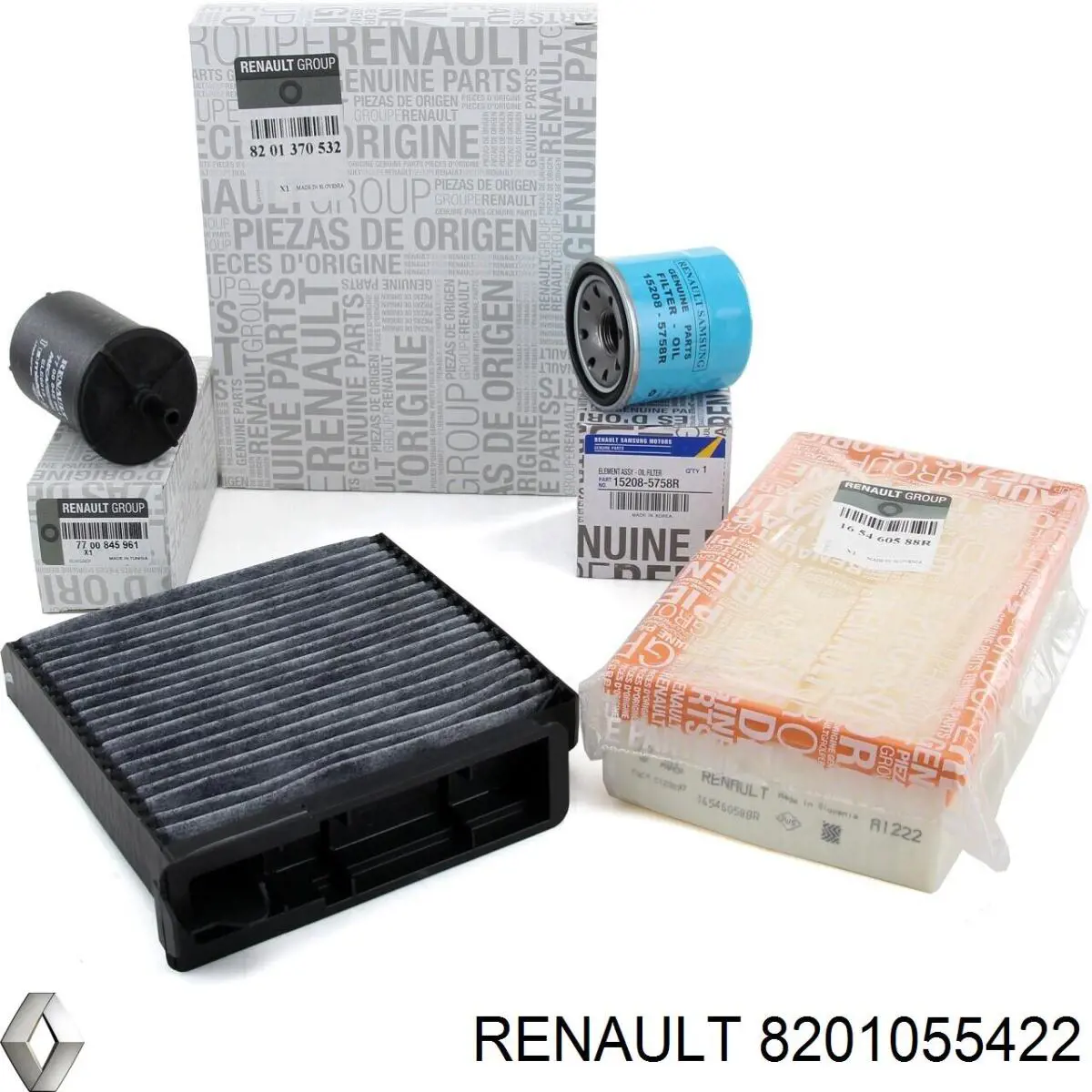 8201055422 Renault (RVI) filtro de habitáculo