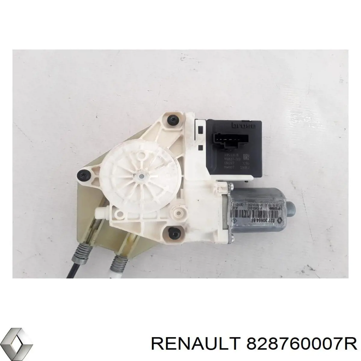  Moldura de la puerta trasera derecha para Renault Fluence L3