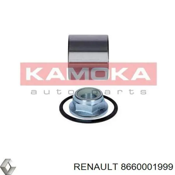 8660001999 Renault (RVI) cojinete de rueda trasero