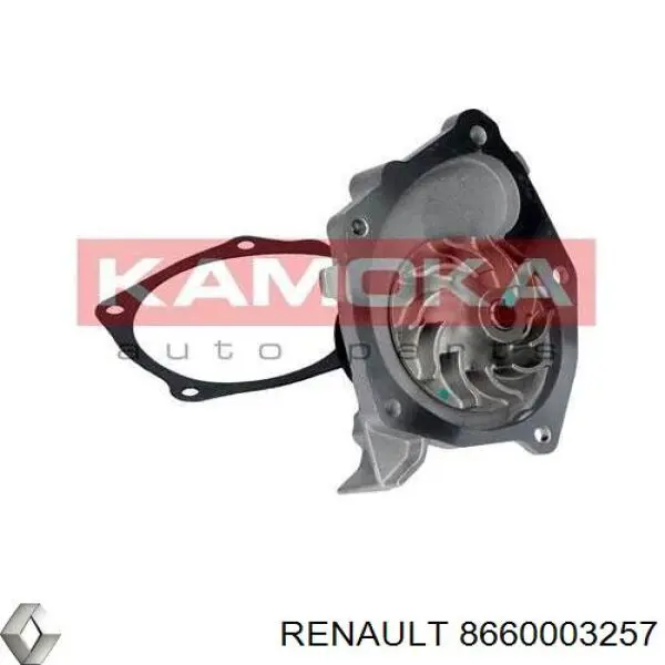 8660003257 Renault (RVI) bomba de agua