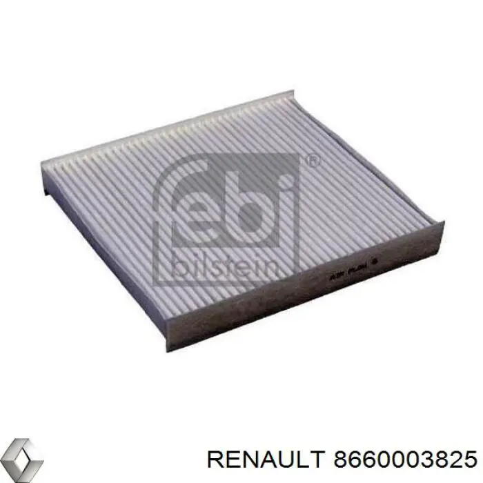 8660003825 Renault (RVI) filtro de habitáculo