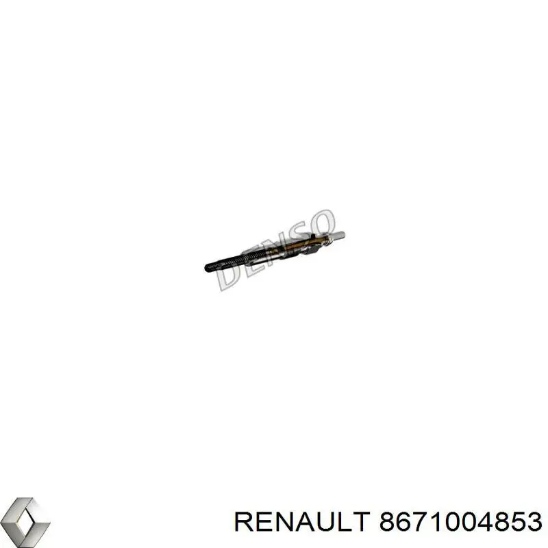 8671004853 Renault (RVI) bujía de incandescencia