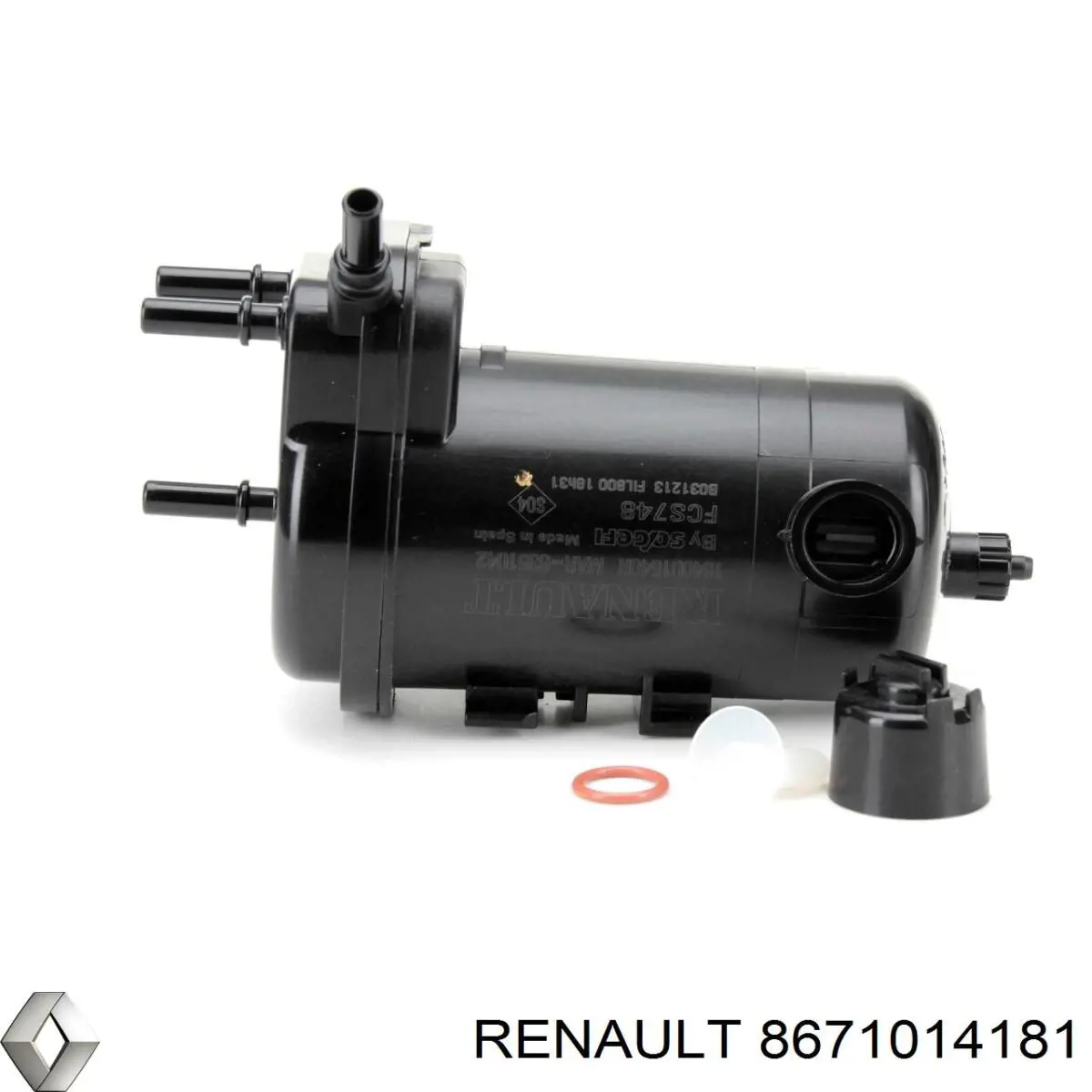 8671014181 Renault (RVI) filtro combustible