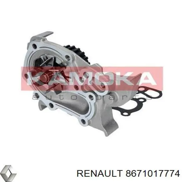 8671017774 Renault (RVI) bomba de agua