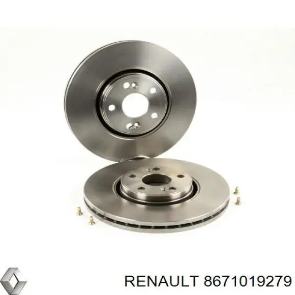 8671019279 Renault (RVI) freno de disco delantero