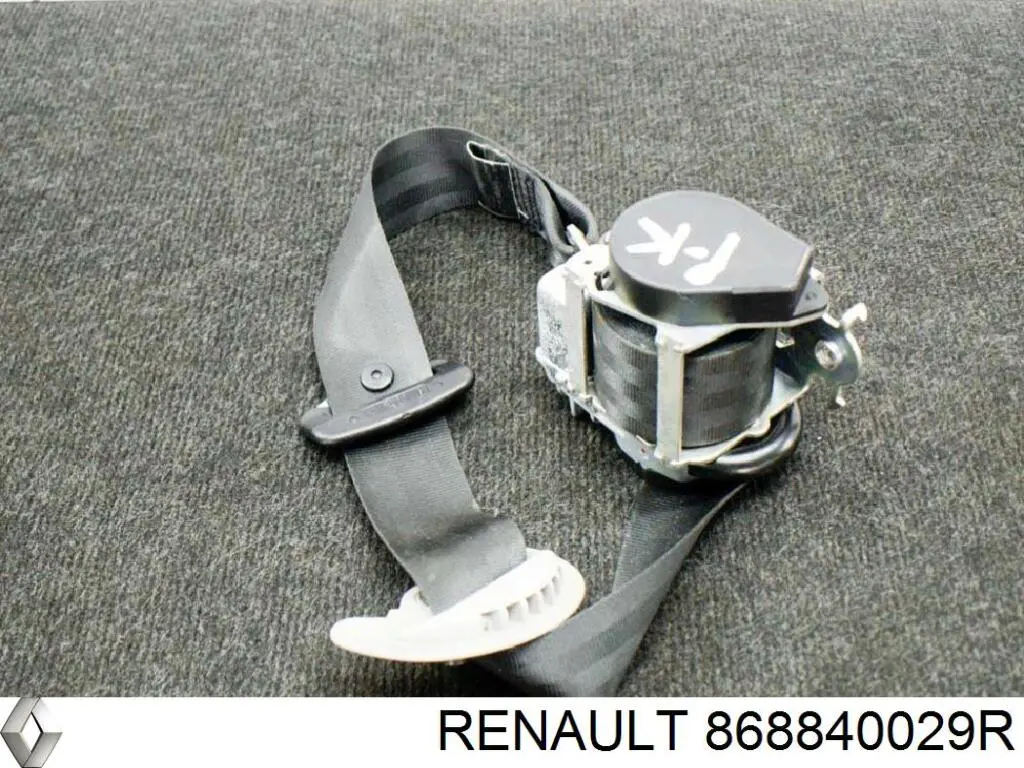  Cinturón de seguridad delantero izquierda para Renault Laguna 3 