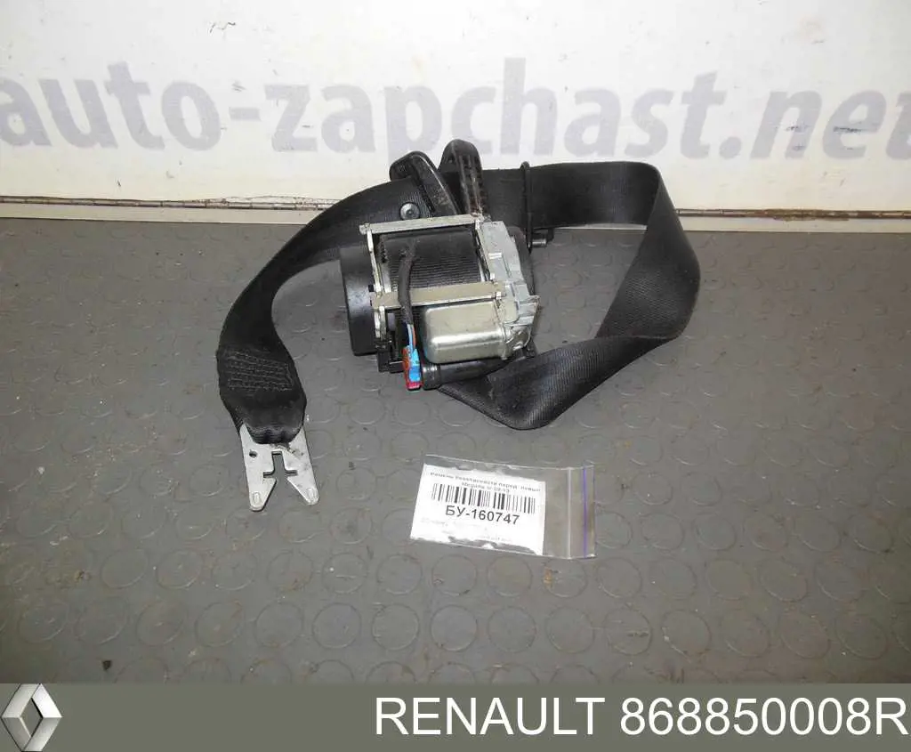  Cinturón de seguridad delantero izquierda para Renault Fluence L3