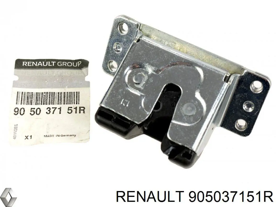 905037151R Renault (RVI) cerradura de puerta de maletero