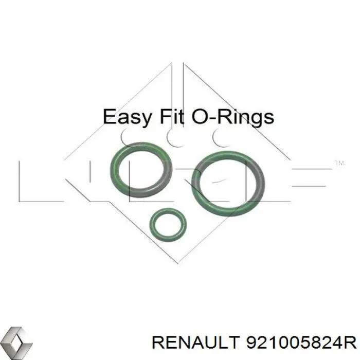 921005824R Renault (RVI) condensador aire acondicionado