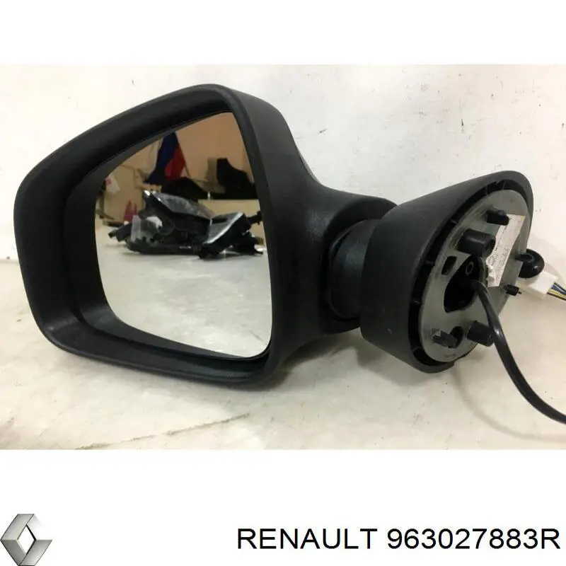 963027883R Renault (RVI) espejo retrovisor izquierdo