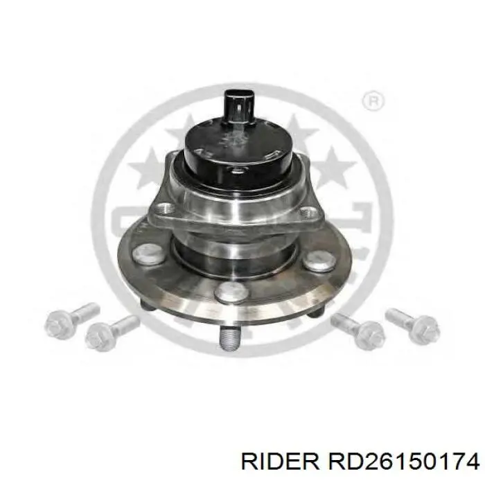 RD.26150174 Rider cubo de rueda trasero