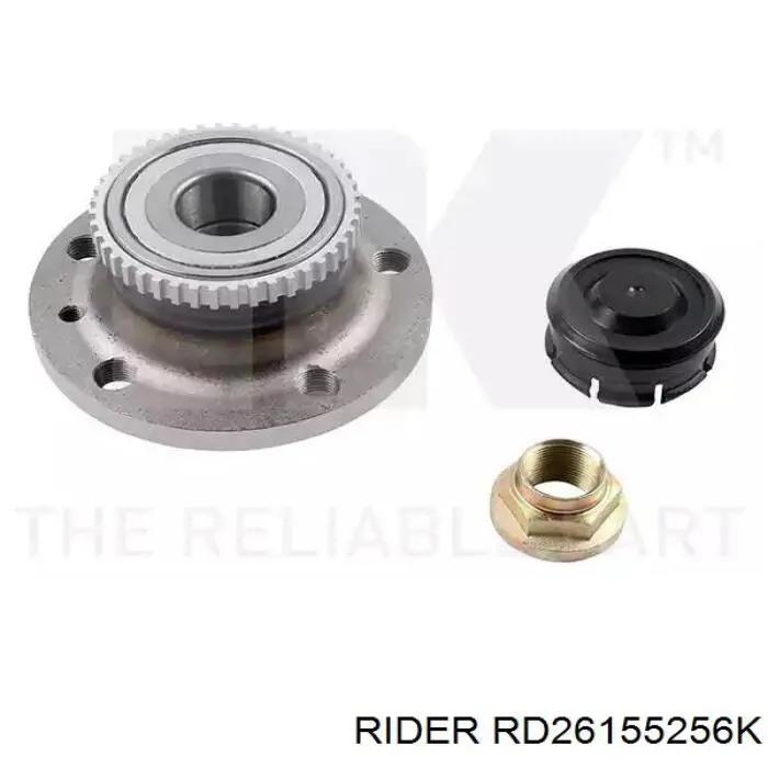 RD.26155256K Rider cojinete de rueda trasero