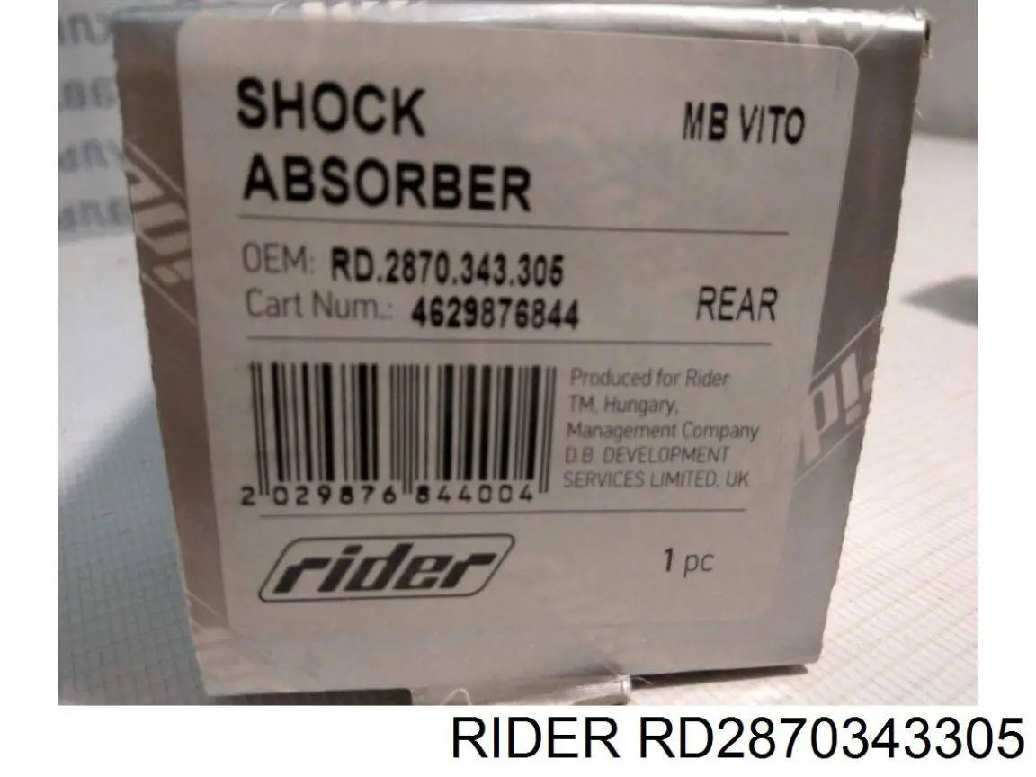 RD2870343305 Rider amortiguador trasero