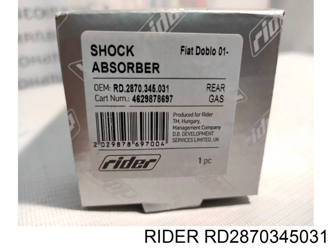 RD2870345031 Rider amortiguador trasero