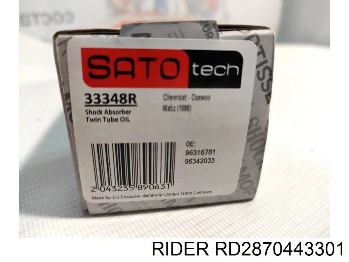 RD.2870443301 Rider amortiguador trasero