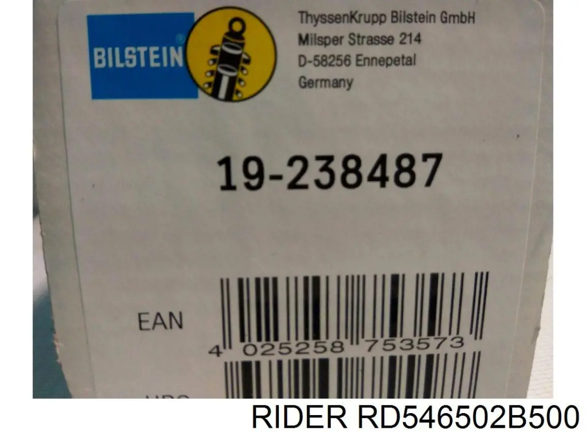 RD.546502B500 Rider amortiguador delantero izquierdo