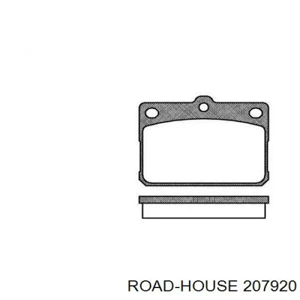 2079.20 Road House pastillas de freno delanteras