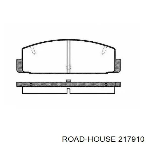 2179.10 Road House pastillas de freno traseras