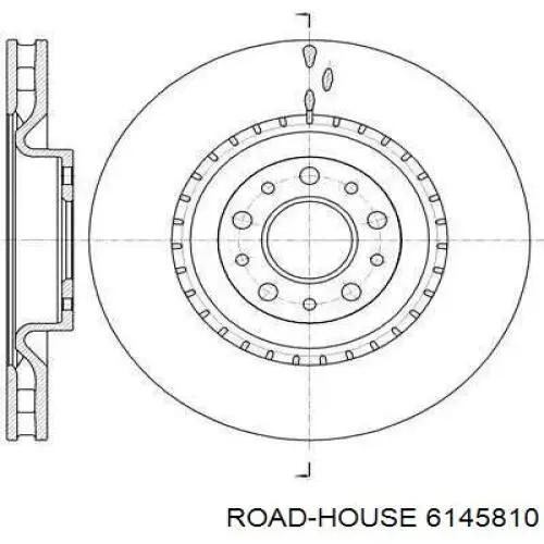 61458.10 Road House freno de disco delantero